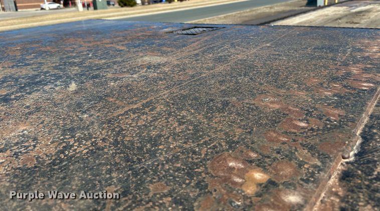 image for item DV0725 1992 Muv-All  4870FT drop deck hydraulic tail equipment trailer