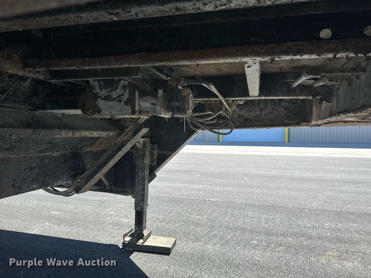 image for item DV0725 1992 Muv-All  4870FT drop deck hydraulic tail equipment trailer