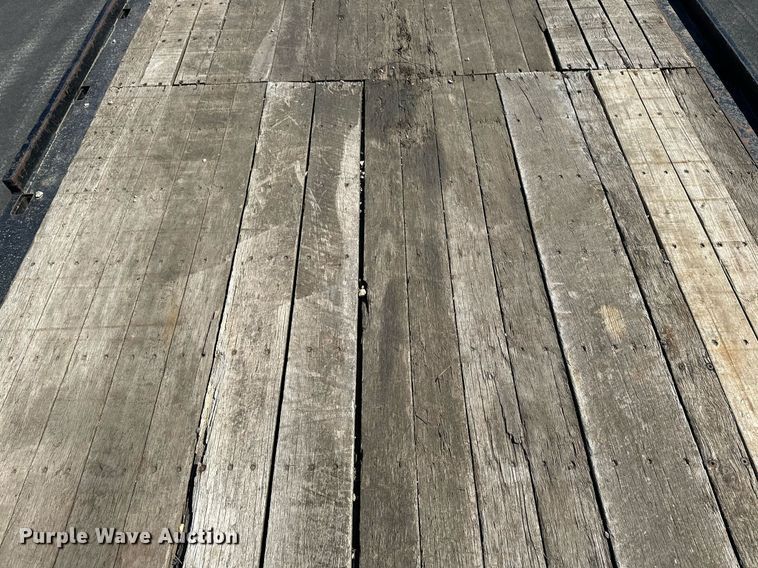 image for item DV0725 1992 Muv-All  4870FT drop deck hydraulic tail equipment trailer