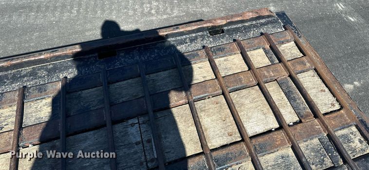 image for item DV0725 1992 Muv-All  4870FT drop deck hydraulic tail equipment trailer