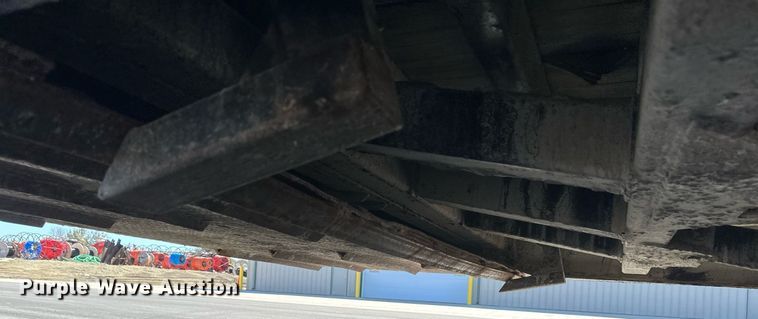 image for item DV0725 1992 Muv-All  4870FT drop deck hydraulic tail equipment trailer