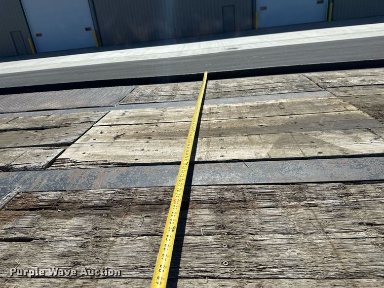 image for item DV0725 1992 Muv-All  4870FT drop deck hydraulic tail equipment trailer