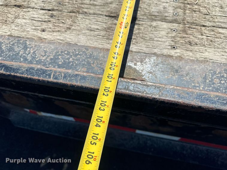 image for item DV0725 1992 Muv-All  4870FT drop deck hydraulic tail equipment trailer