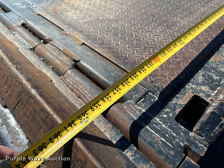 image for item DV0725 1992 Muv-All  4870FT drop deck hydraulic tail equipment trailer