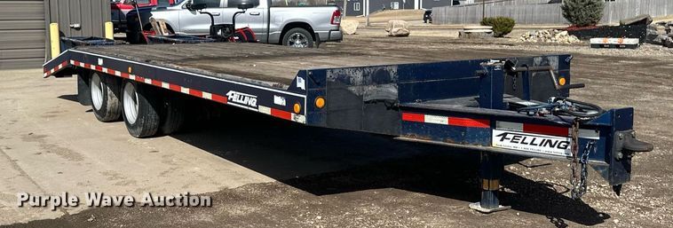 image for item DV0728 1994 Felling  FT40-2 equipment trailer