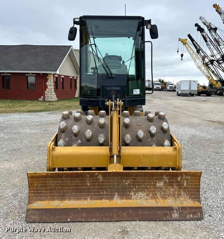 image for item DV1862 2014 Caterpillar CP44 single drum vibratory roller