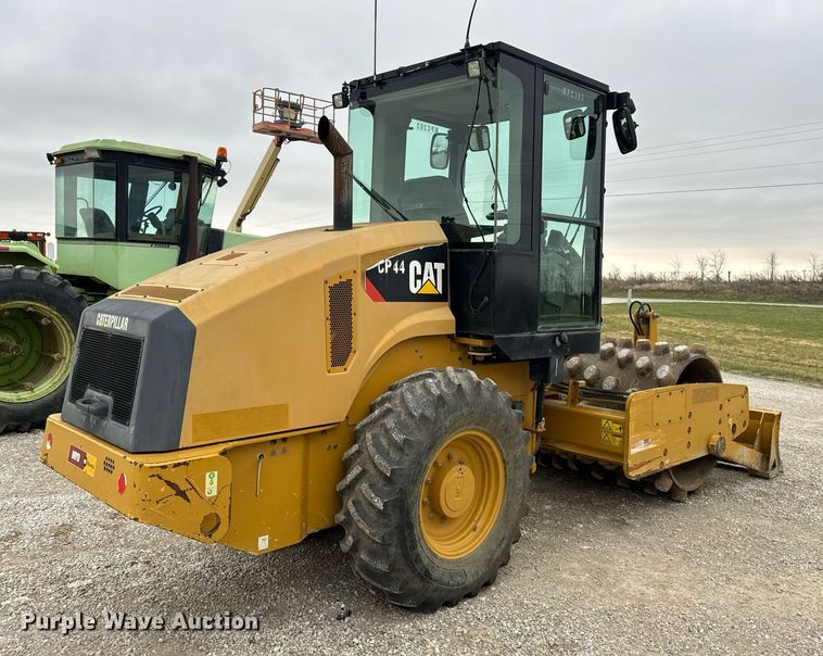 image for item DV1862 2014 Caterpillar CP44 single drum vibratory roller