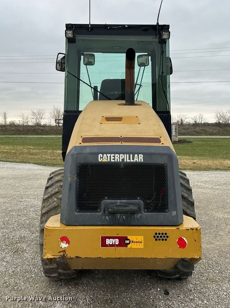 image for item DV1862 2014 Caterpillar CP44 single drum vibratory roller