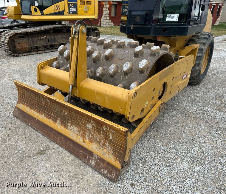 image for item DV1862 2014 Caterpillar CP44 single drum vibratory roller