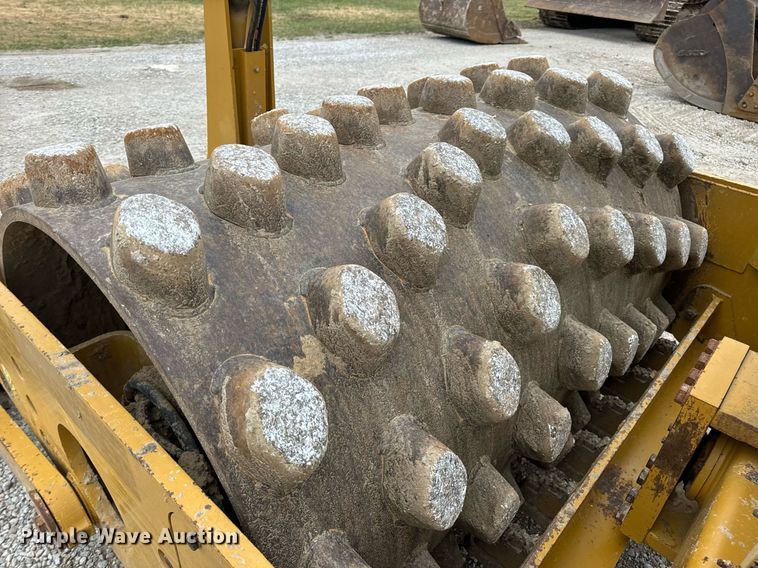 image for item DV1862 2014 Caterpillar CP44 single drum vibratory roller
