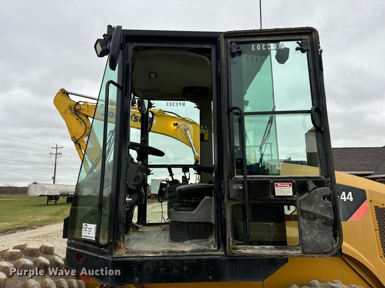 image for item DV1862 2014 Caterpillar CP44 single drum vibratory roller