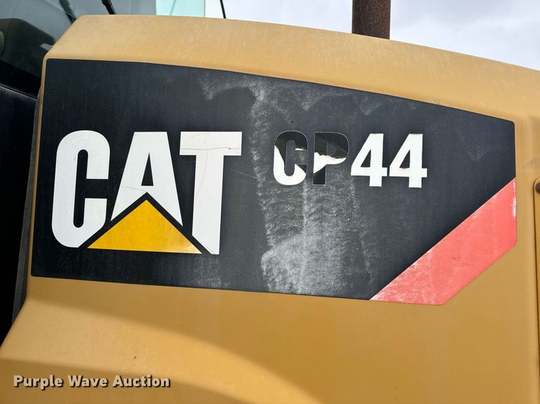 image for item DV1862 2014 Caterpillar CP44 single drum vibratory roller