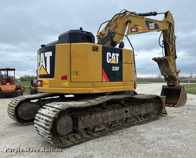 image for item DV1863 2017 Caterpillar 335F LCR excavator