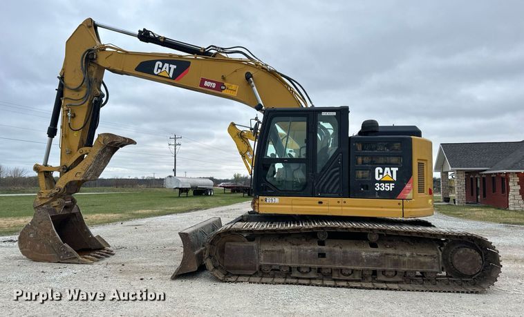 image for item DV1863 2017 Caterpillar 335F LCR excavator