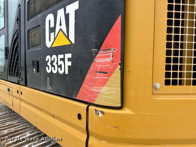 image for item DV1863 2017 Caterpillar 335F LCR excavator