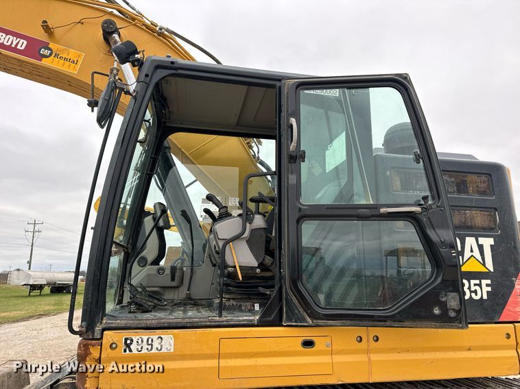 image for item DV1863 2017 Caterpillar 335F LCR excavator