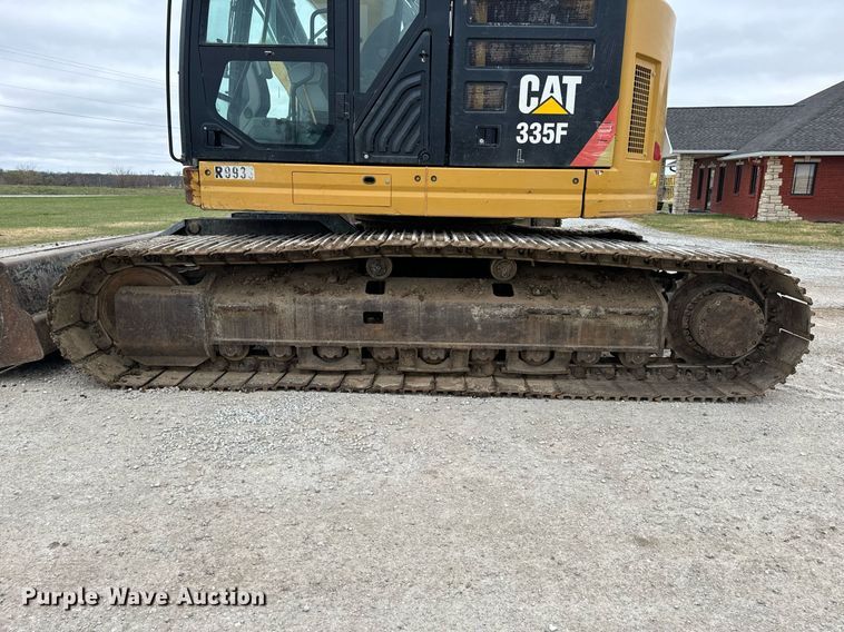 image for item DV1863 2017 Caterpillar 335F LCR excavator