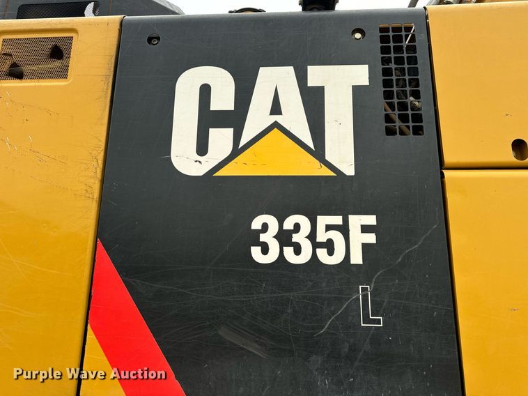 image for item DV1863 2017 Caterpillar 335F LCR excavator