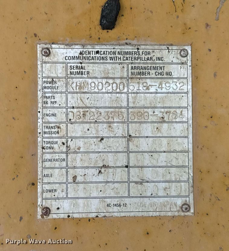 image for item DV1863 2017 Caterpillar 335F LCR excavator