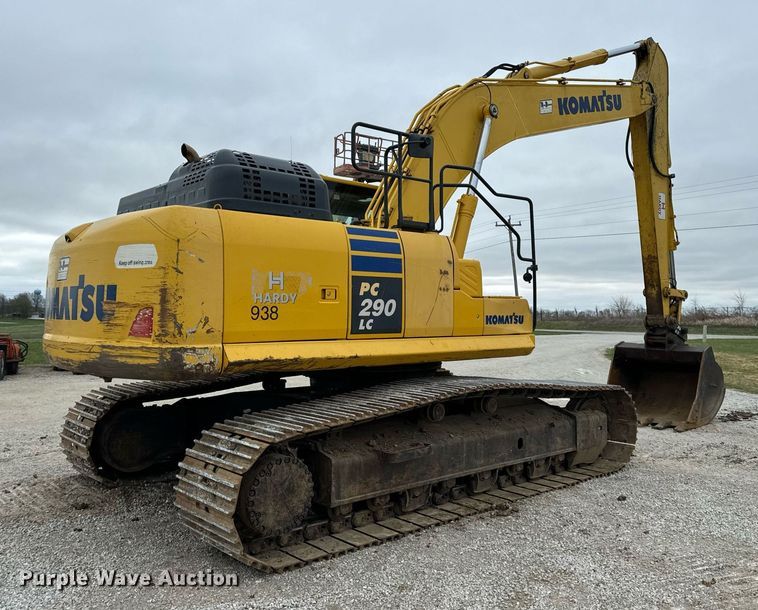 image for item DV1864 2017 Komatsu PC290LC-11 excavator