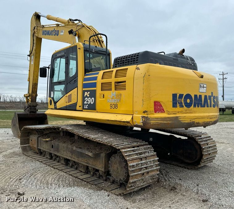 image for item DV1864 2017 Komatsu PC290LC-11 excavator