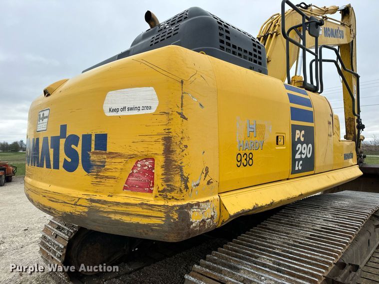 image for item DV1864 2017 Komatsu PC290LC-11 excavator