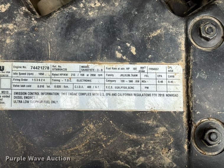 image for item DV1864 2017 Komatsu PC290LC-11 excavator