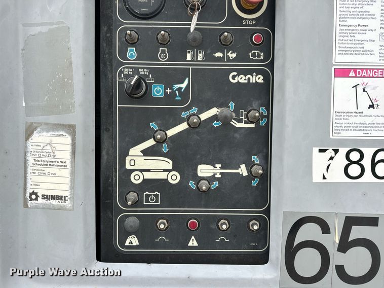 image for item DV1865 2016 Genie S-60TRAX boom lift