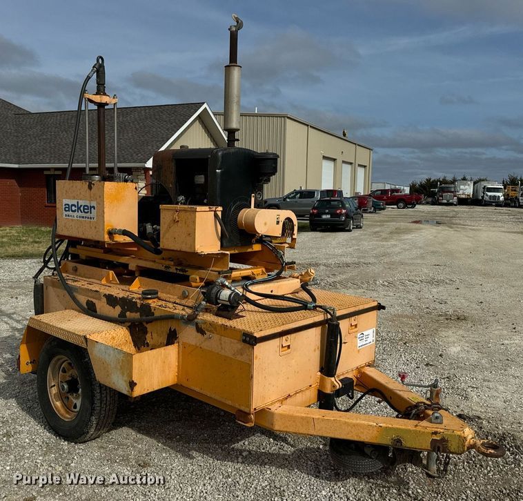 image for item DV1867 Acker PT-22 core drill trailer