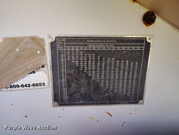 image for item DV6727 1979 Koehring  405 crane