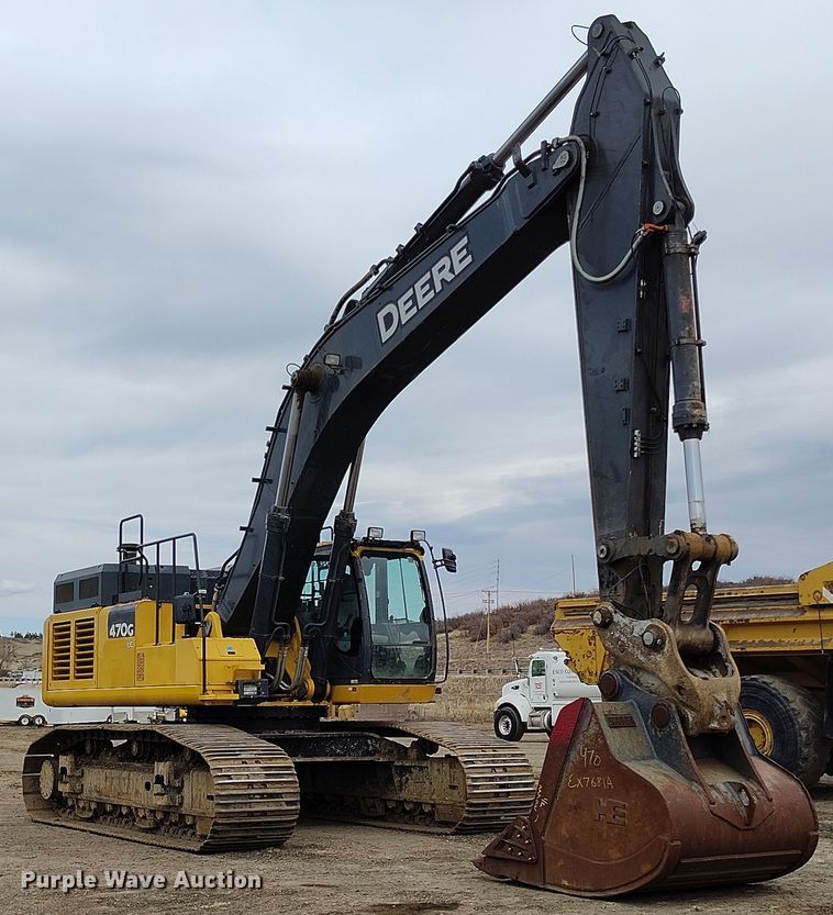 image for item DV6729 2018 John Deere 470G LC excavator