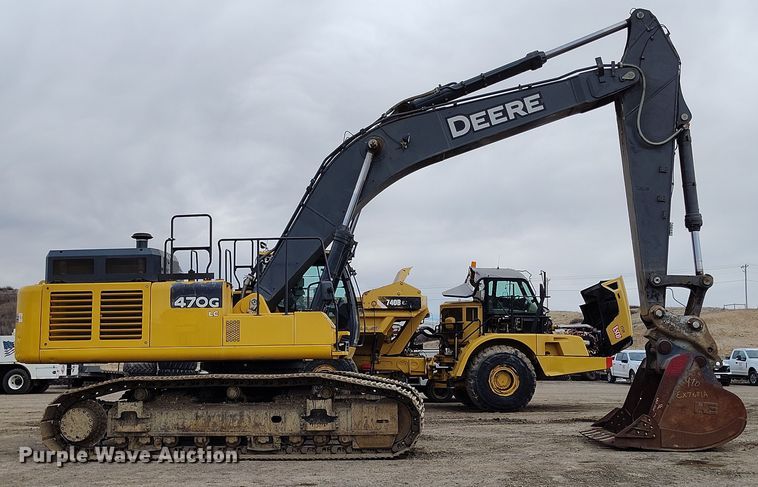 image for item DV6729 2018 John Deere 470G LC excavator