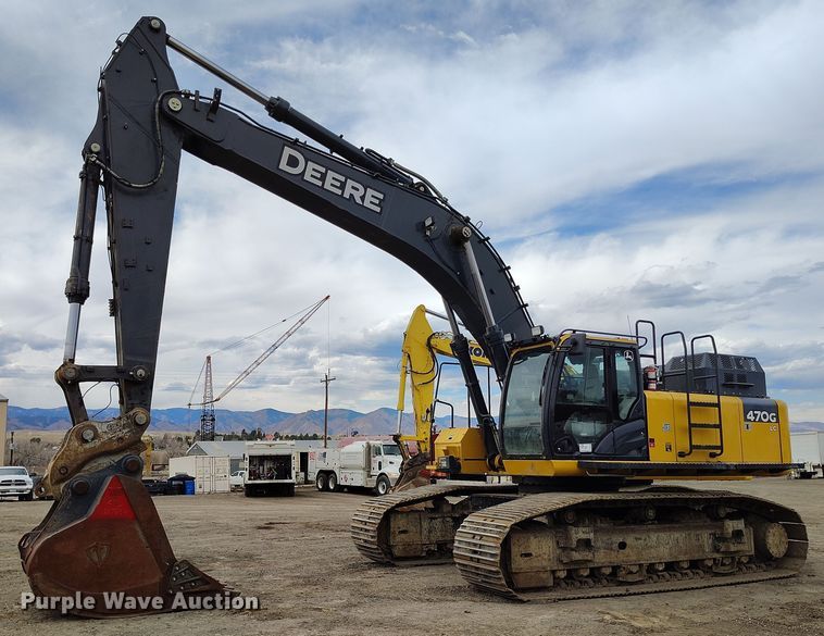 image for item DV6729 2018 John Deere 470G LC excavator