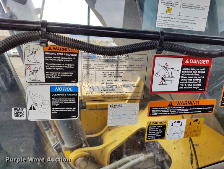 image for item DV6729 2018 John Deere 470G LC excavator