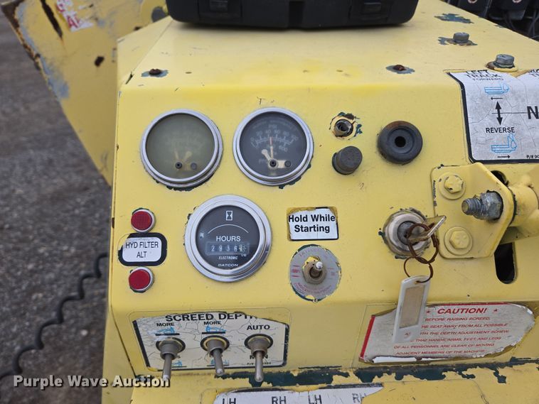 image for item DW1871 Bomag 813RT paver