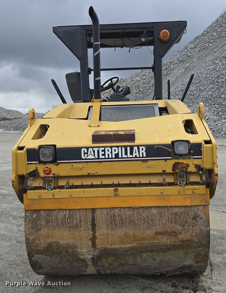 image for item DW1875 2005 Caterpillar CB-534D double drum vibratory roller