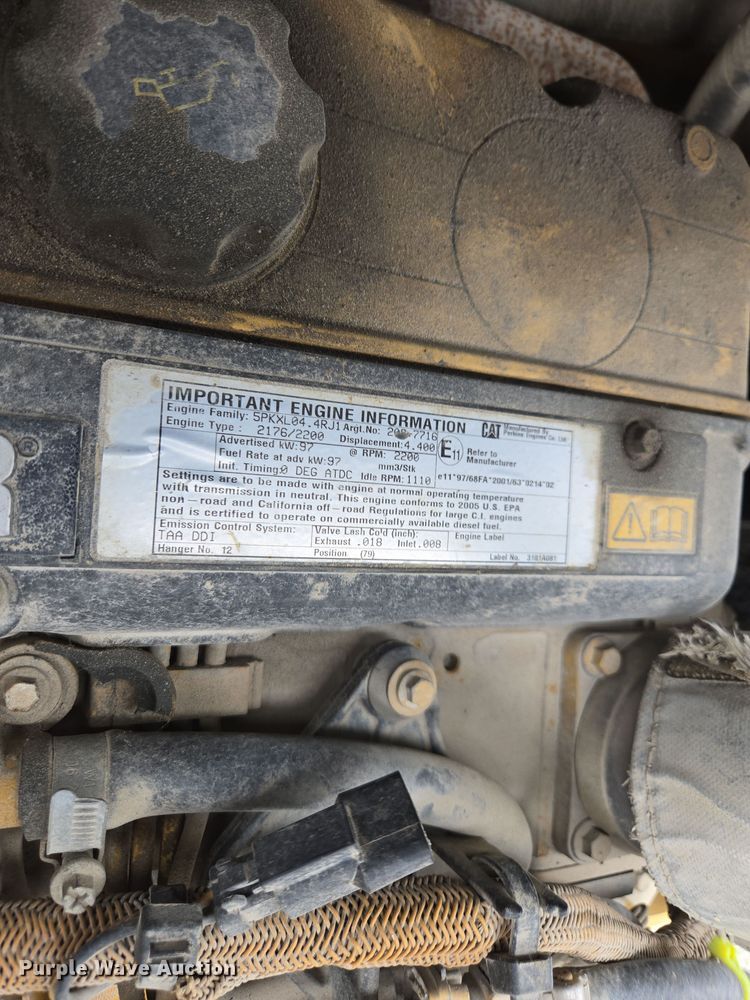 image for item DW1875 2005 Caterpillar CB-534D double drum vibratory roller