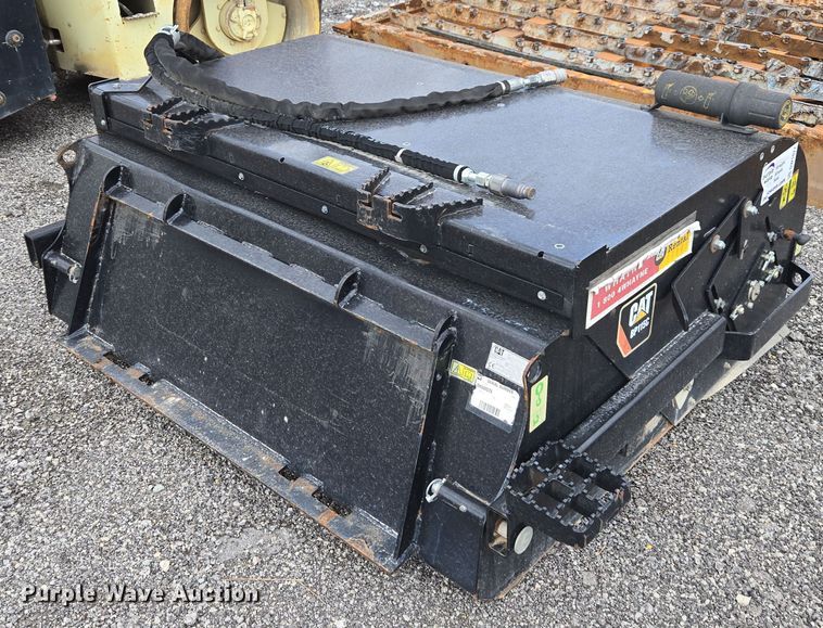 image for item DW1877 2016 Caterpillar BP115C skid steer sweeper