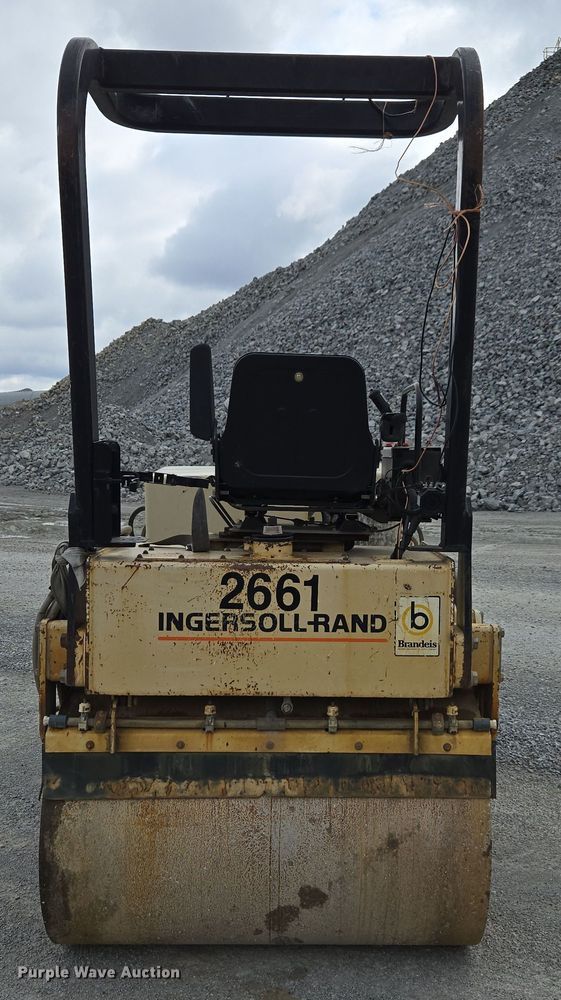 image for item DW1880 2000 Ingersoll Rand DD-24 double drum vibratory roller