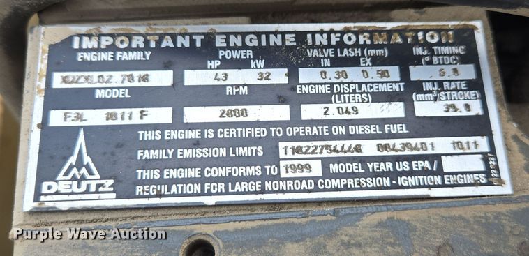 image for item DW1880 2000 Ingersoll Rand DD-24 double drum vibratory roller