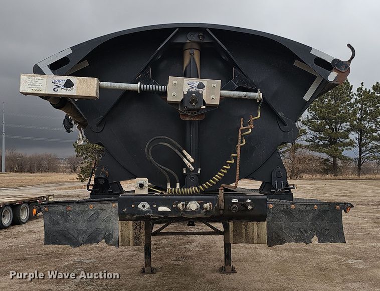 image for item DW3184 2008 SmithCo S3-44-36 side dump trailer