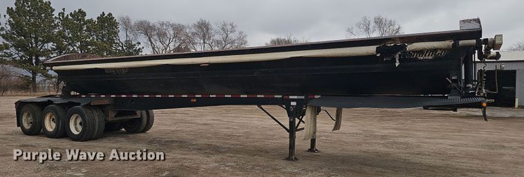 image for item DW3184 2008 SmithCo S3-44-36 side dump trailer