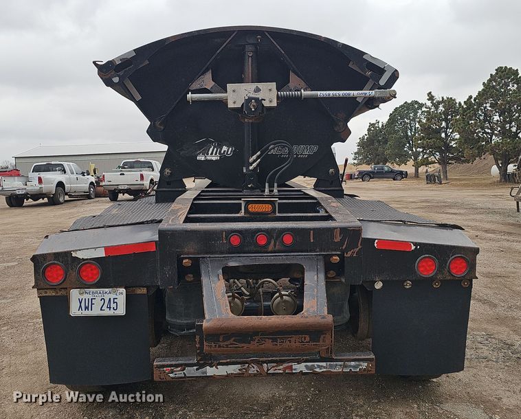 image for item DW3184 2008 SmithCo S3-44-36 side dump trailer