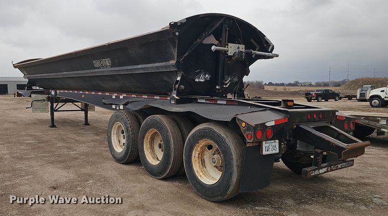 image for item DW3184 2008 SmithCo S3-44-36 side dump trailer