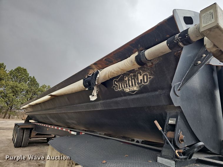 image for item DW3184 2008 SmithCo S3-44-36 side dump trailer