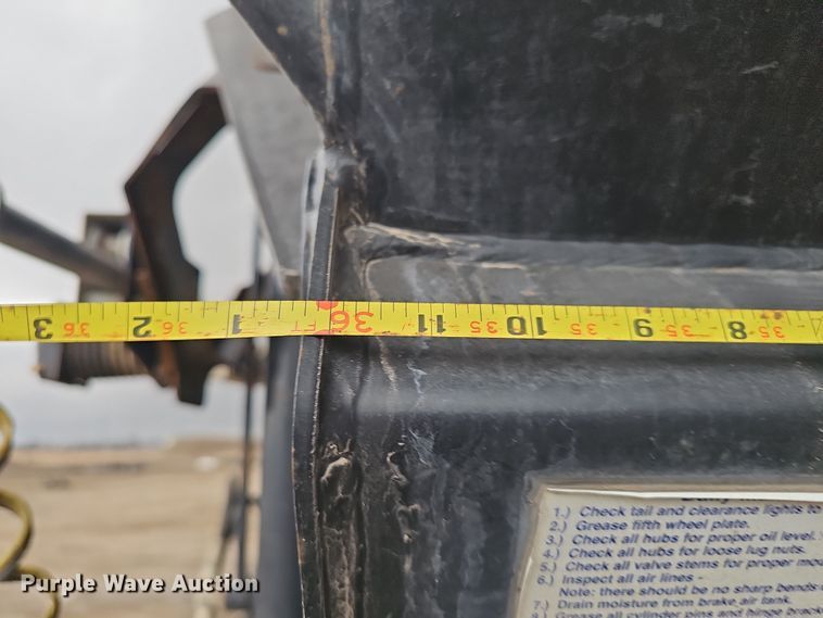 image for item DW3184 2008 SmithCo S3-44-36 side dump trailer