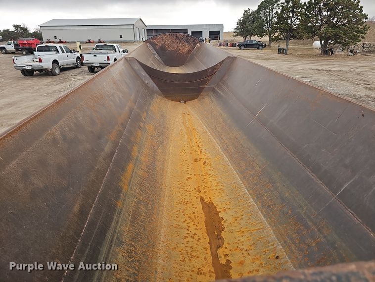 image for item DW3184 2008 SmithCo S3-44-36 side dump trailer