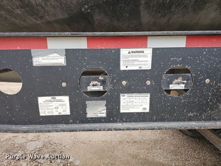 image for item DW3184 2008 SmithCo S3-44-36 side dump trailer