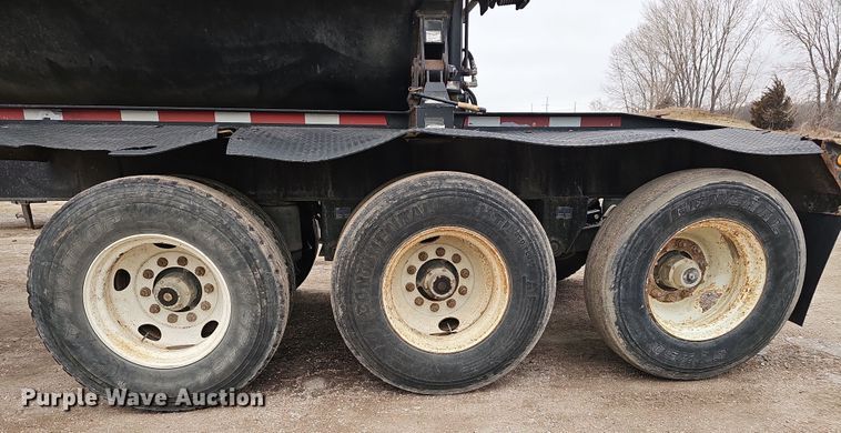 image for item DW3184 2008 SmithCo S3-44-36 side dump trailer