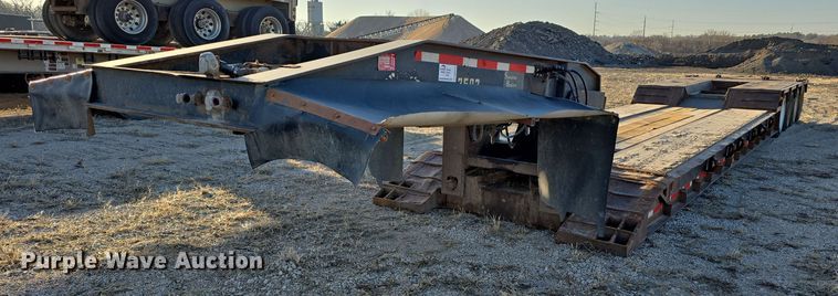 image for item DW3213 1993 Atoka lowboy equipment trailer